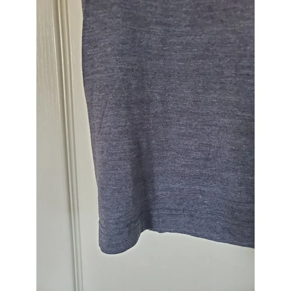 The North Face Half Dome Dark Gray Slim Fit T-shirt, Men's Size Large
